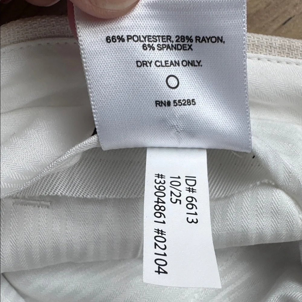 Express Mens Dress Pants 33x32 Tan Baggy Stretch Flat Front Career Casual